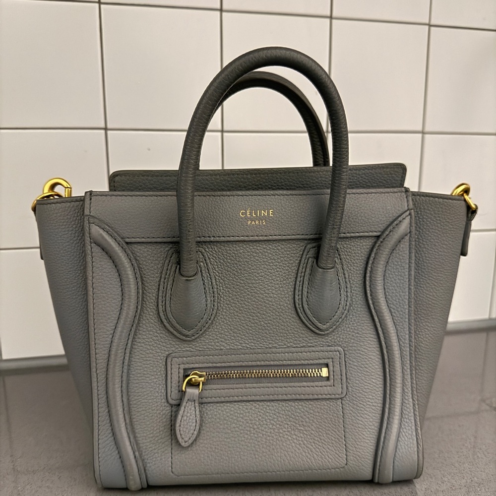 Celine nano luggage Crossbody with strap
